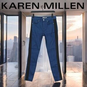 NWOT Karen Millen Dark Blue/Black Jeans
